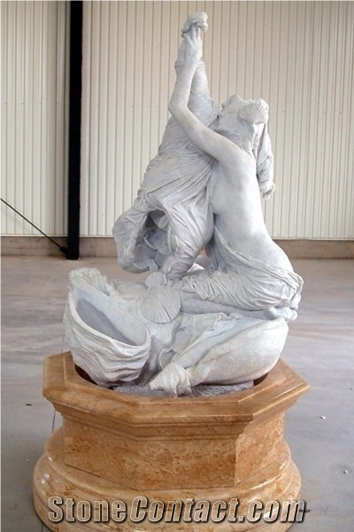 Bianco Carrara C White Marble Sculpture & Statue