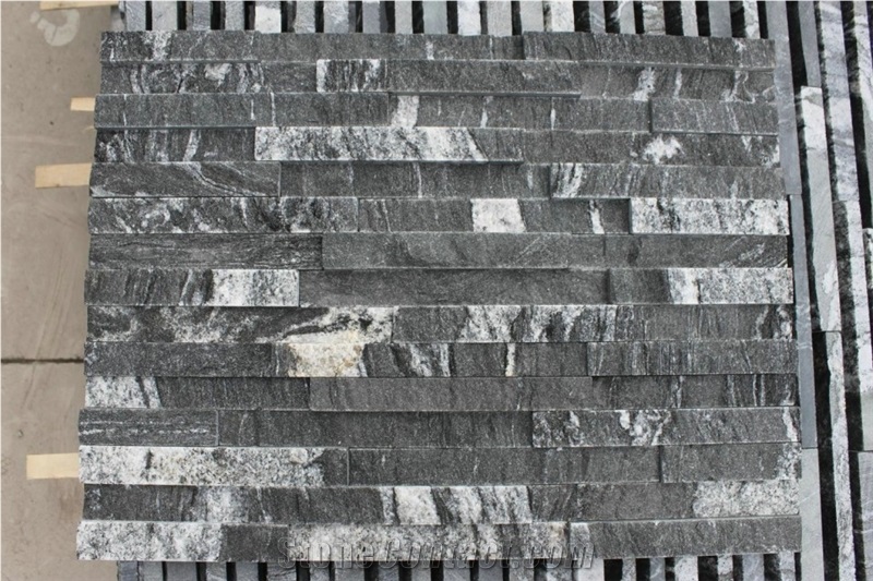 Kashmir Black Granite Culture Stone,Culture Stone Wall Tiles