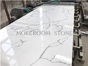 Calacatta White Atificial Stone Marble Countertop