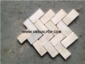 Handmade Terracotta Beige Tiles/Ceramic Tile/Antique Tile/Rectangle Shape Floor Tiles/Terracotta Pavers/Terracotta Flooring/Handcrafted Floor Tiles