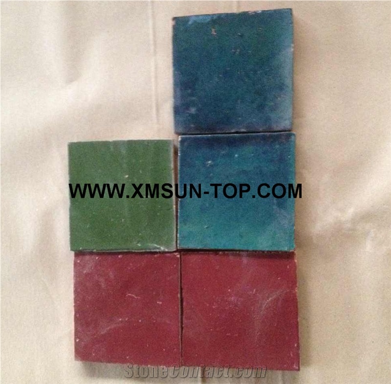 Handmade Terracotta Multicolor Tiles/Ceramic Tile/Antique Tile/Square Shape Floor Tiles/Terracotta Pavers/Terracotta Flooring/Handcrafted Floor Tiles