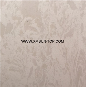 Oman Beige Artificial Marble/Beige Artificial Stone Slabs& Tiles/Manmade Stone Slab/Engineered Stone Slabs/Artificial Marble for Wall Covering& Flooring/Interior Decoration/Artificial Stone Panels