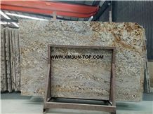 Polished China Bianco Antico Yellow Granite Slabs & Tiles & Gangsaw Slabs & Strips(Small Slabs) &Customized/Chinese Bianco Antico Yellow Granite Gangsaw Big Slab/China Yellow Granite Panels