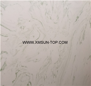 Thousand Islands Green Artificial Marble/Green Artificial Stone Slabs& Tiles/Manmade Stone Slab/Engineered Stone Slabs/Manufactured Stones/Interior Decoration/Artificial Stone Panels