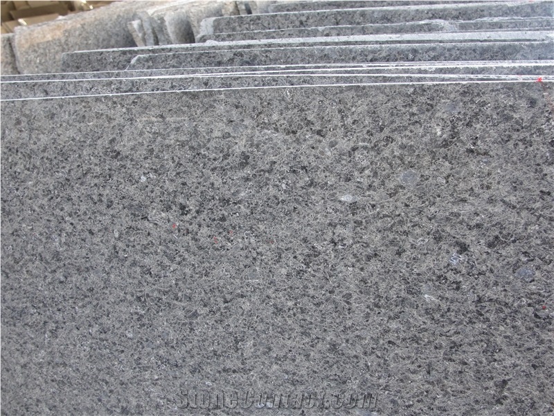 Chinese Blue Granite Ice Blue Slabs & Tiles,Sawn Cut Tiles Slabs Exterior - Interior Wall & Floor Etc Project