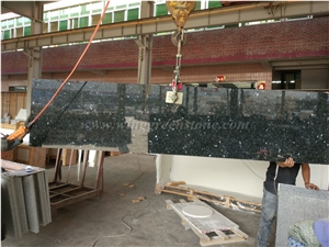 Emerald Pearl Countertops, Green Granite Countertops, Emerald Granite Countertops, Green Granite Kitchen Top, Xiamen Wnggreen Stone