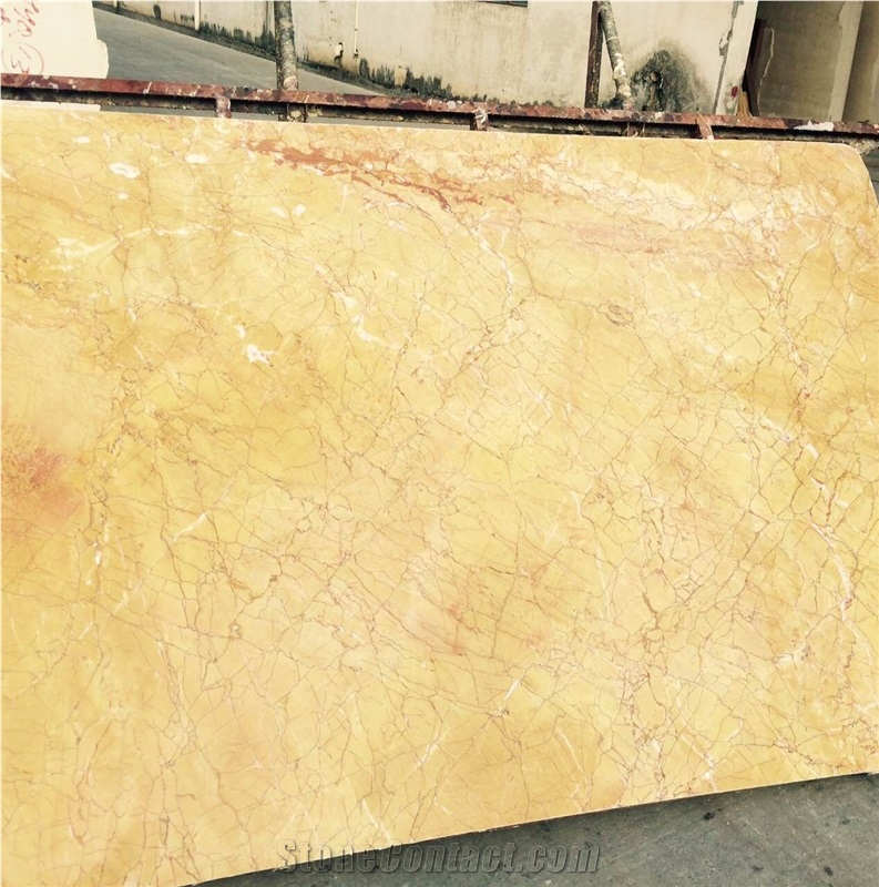 Yellow Valencia Marble Slab / Yellow Marble Tiles / Marble Wall Tiles