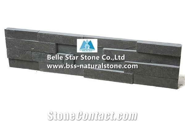 China Green Split Face Slate Stacked Stone,Green Slate Stone Wall Panels,Natural Slate Stone Wall Cladding,Slate Culture Stone,Green Ledgestone,Thin Stone Veneer,Slate Ledger Panels,Real Stone Panels
