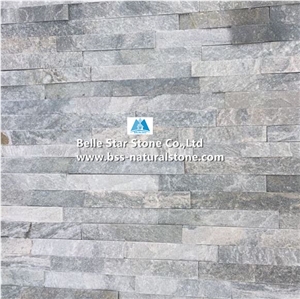 Grey Quartzite Stacked Stone,Quartzite Culture Stone,Quartzite Stone Cladding,Grey Quartzite Ledgestone,Natural Stone Wall Panels,Real Thin Stone Veneer,Fireplace Wall Cladding,Porches Ledger Panels