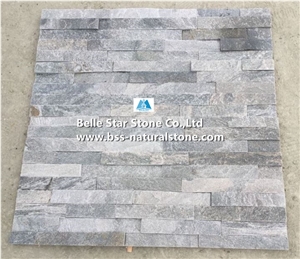 Grey Quartzite Stacked Stone,Quartzite Culture Stone,Quartzite Stone Cladding,Grey Quartzite Ledgestone,Natural Stone Wall Panels,Real Thin Stone Veneer,Fireplace Wall Cladding,Porches Ledger Panels