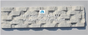 White Quartzite Mushroom Face Culture Stone,Super White Quartzite Ledgestone,Snow White Quartzite Stone Cladding,White Stacked Stone,Natural Quartzite Stone Wall Panels,White Quartzite Stone Veneer