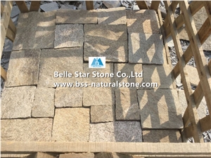 Yellow Granite Tiles,Granite Wall Pattern,Yellow Wall Tiles,Granite Pattern,Yellow Granite Wall Cladding,Yellow Granite L Corner Stone,Granite Wall Cladding