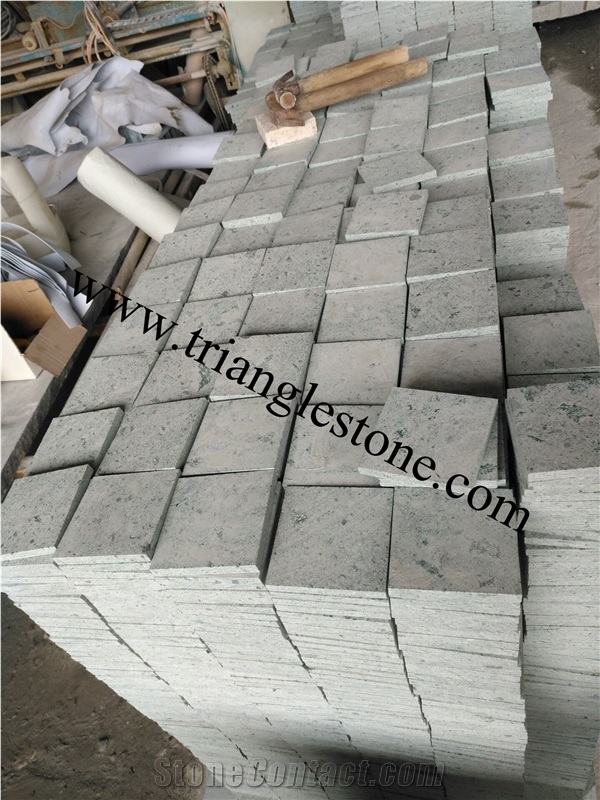 China Peacock Green Stone Tiles,Perfect Swimming Pool Paving Tiles with Best Prices,Top Quality Green Stone Tiles