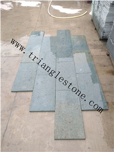 Peacock Green Stone Tiles for Pool