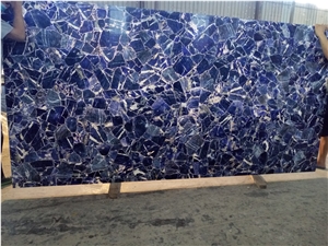 High Quality Sodalite Blue Jasper, Blue Semi Precious Slabs, Hot Blue Gemstone Slabs, Gemstone Tiles