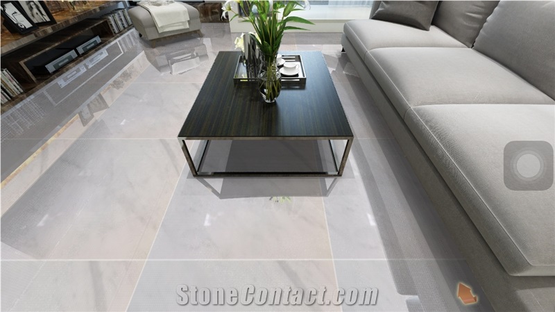 Ice Stone Chinese Material/ China Oriental White/Eastern Polished Marble with Grey Veins/ Floor/Covering Tiles/Slabs/Good for Project/Direct Factory