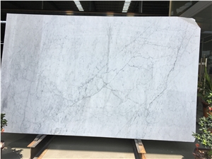 Sold#Bianco Carrara Slabs 2cm White Carrara Slab High Quality Bianco Carrara Slab Italian White Marble Slab Cheap Carrara Slab