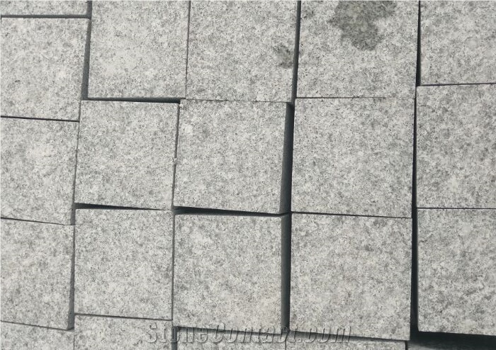 G603 Granite Cobble Stone,Cube Stone,Paving Sets,Walkway Pavers,Floor Covering,Landscape Stone,Garden Stepping Pavements