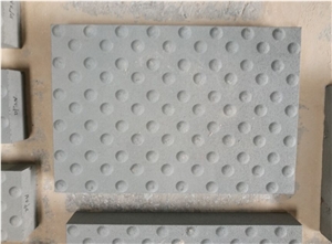 G684 Black Basalt Sandblasted Blind Tiles, Black Basalt, Raven Black, Black Pearl Sandblasted Tiles,Blind Stone Pavers,Walkway Pavers,Blind Paving Stone,Blind Stone Pavers,Floor Covering