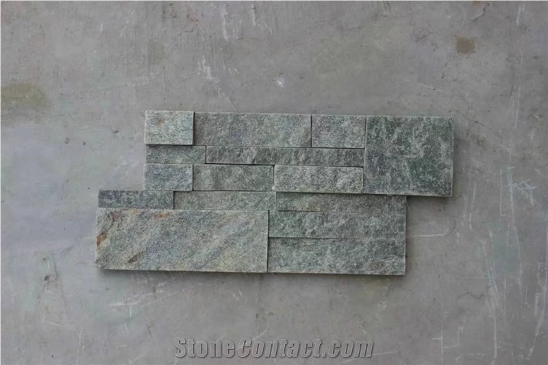 Green Quartzite Stone Veneer Ledge Stone