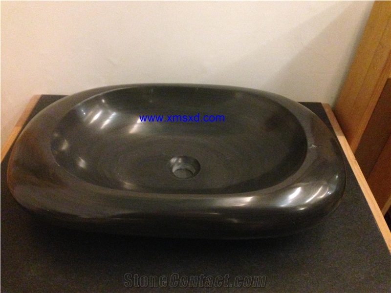 Shanxi Black Vessel Sinks,Bathroom Sinks,Wash Basins in Polished Surface