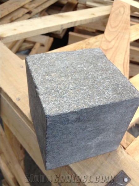 China G684 Basalt Black Cobble Stone