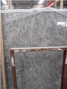 China King Flower Marble Slabs & Tiles, China Grey Marble, Overlord Marble,Fossil Grey Marble