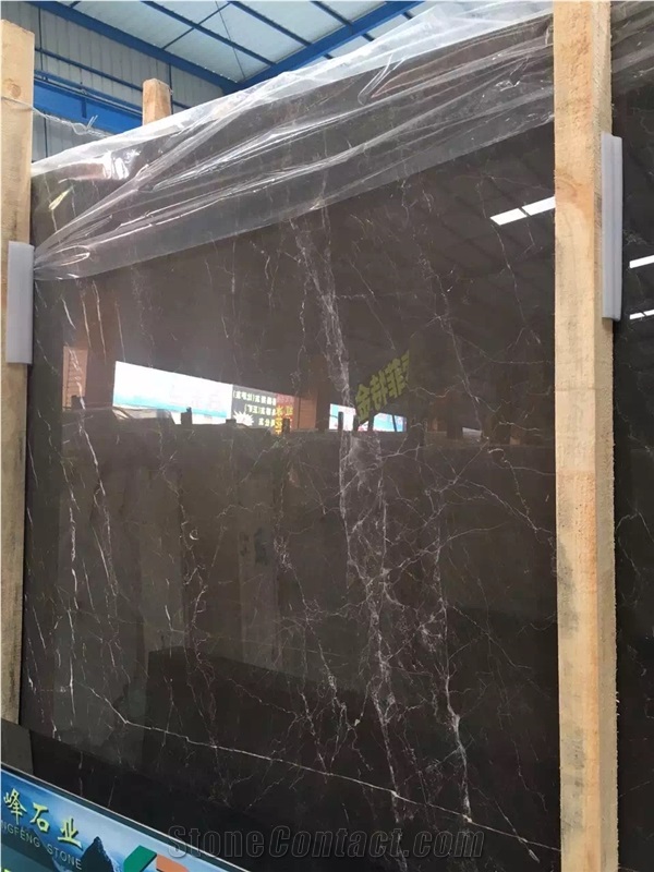 China Royal Brown Marble Slab&Tile for Exterior - Interior Wall and Floor Applications, Countertops, Mosaic, Fountains, Pool and Wall Cappi and Other Design Projects