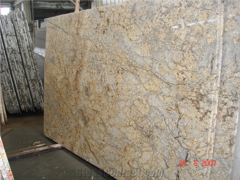Diamond Flower Granite Tile&Slab for Countertops,Exterior - Interior Wall and Floor Applications,And Wall Cladding