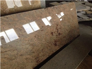 Imported Shivasaki Granite Slabs & Tiles, India Begie Granite for Exterior - Interior Wall and Floor Applications, Countertops, Mosaic, Fountains, Pool and Wall Cappi and Other Design Projects