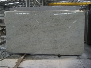 India Kashmir White Granite Tile&Slab for Countertops, Monuments, Mosaic, Exterior - Interior Wall and Floor Applications, Fountains, Pool and Wall Cladding, Stairs, Window Sills