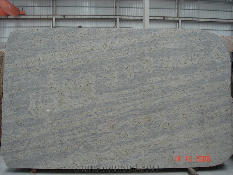 Kashmir White Granite Tile&Slab for Countertops, Exterior - Interior Wall and Floor Applications, Pool and Wall Cladding