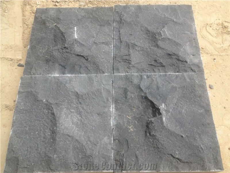 Mushroom China Absolute Black Granite,China Hebei Black Granite Tile for Exterior Wall and Floor Applications and Building Stone