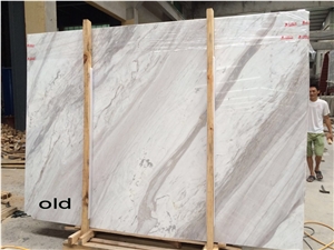 Old Volakas White,Drama White,Ajax Marble Tile&Slab for Countertops, Exterior - Interior Wall and Floor Applications, Pool and Wall Cladding