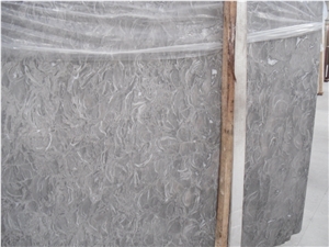 Overlord Flower Marble,Gray Glory,King Flower Grey Marble,Overlord Marble,Fossil Grey Marble for House Decoration