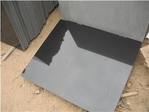 Polished China Hebei Black,Absolute Black Granite Tile for Countertops, Exterior - Interior Wall and Floor Applications, Pool and Wall Cladding