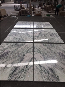 Polished China New Violet Blue Marble Tile&Slab for Countertops, Exterior - Interior Wall and Floor Applications, Pool and Wall Cladding
