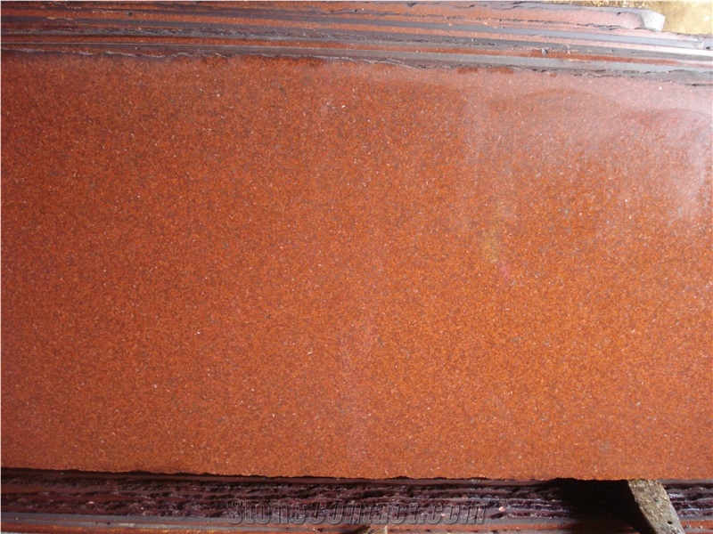 Polished Dyed Red,China Red Granite Slab&Tile for Countertops, Interior, Exterior and Other Design Projects