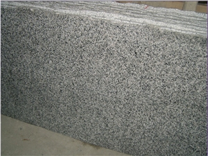 Polished G640,China Bianco Sardo,China Luna Pearl,Black White Flower,Dongshi White Granite Tile&Slab for Countertops, Exterior - Interior Wall and Floor Applications