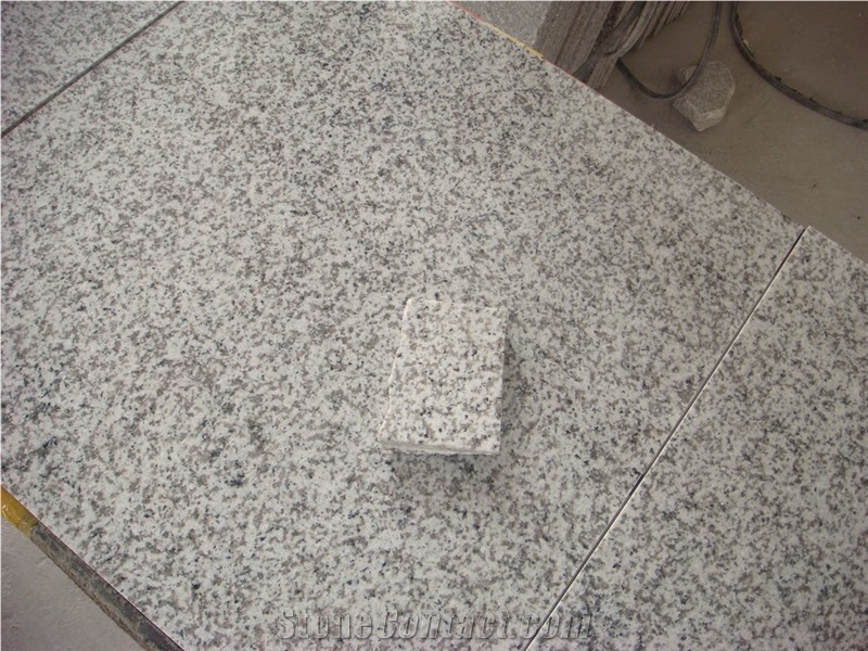 Polished G655,Tong"An White,Sesame White Granite Tile&Slab for Countertops, Exterior - Interior Wall and Floor Applications,Pool and Wall Cladding