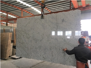 Polished Kashmir White Granite Tile&Slab for Countertops, Exterior - Interior Wall and Floor Applications, Pool and Wall Cladding