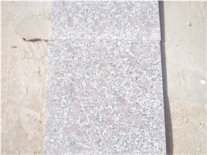 Polished Pearl White Granite,G383 Granite Tile&Slab for Countertops, Exterior - Interior Wall and Floor Applications, Pool and Wall Cladding