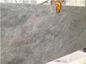 Polished Sea Wave Green Granite Tile&Slab for Countertops, Exterior - Interior Wall and Floor Applications, Pool and Wall Cladding