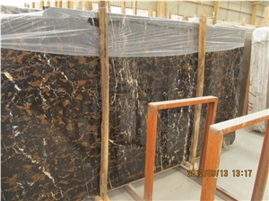 Portopo Marble Tiles & Slabs, Portopo Marble Suppliers and Manufacture, Black Golden Flower Marble Slabs