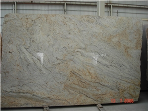 River Yellow Granite Tile&Slab for Countertops, Exterior - Interior Wall and Floor Applications, Pool and Wall Cladding