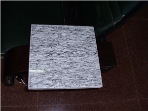Russia White Granite Tile&Slab for Countertops, Exterior - Interior Wall and Floor Applications, Pool and Wall Cladding