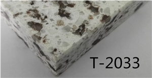 T2033 Quartz Stone Slab,Engineered Stone Slab,Artificial Stone,Solid Surface Top,Silestone