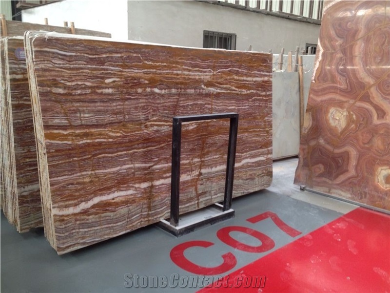Various Colors Of Onyx Tile and Slab for Countertops, Exterior - Interior Wall and Floor Applications, and Wall Cladding
