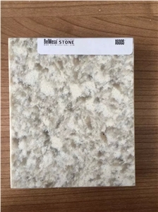 X6005 White Quartz Stone Slab/Engineered Stone Slab/Artificial Stone/Solid Surface Top/Silestone