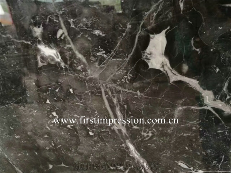 Black Marble Slab,Black Marble Floor Covering Tiles,Marble Tiles & Slabs,Imperial Grey Marble ,Grey Marble Imperial Grey Marble Slab,China Black Marble